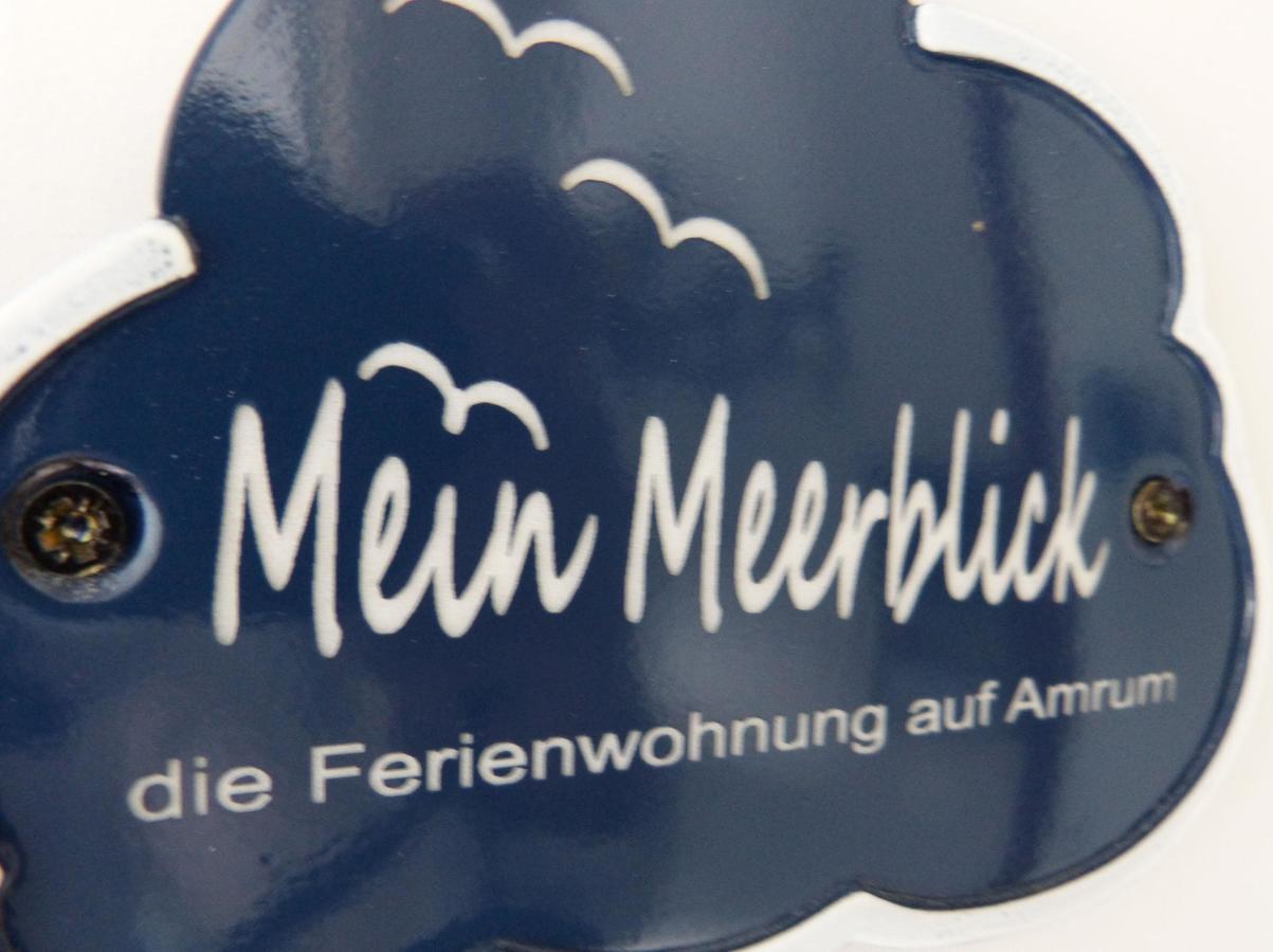 Ferienwohnung *Mein Meerblick* Wittdün Екстериор снимка
